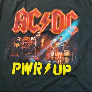 AC DC PWR UP tee  shirt XXL